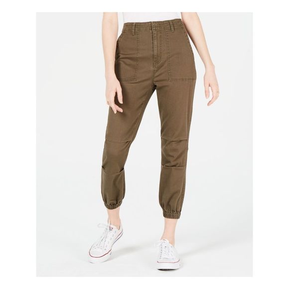 Tinseltown Pants & Jumpsuits Tinseltown Womens Green Cargo Pants Juniors 5 Poshmark